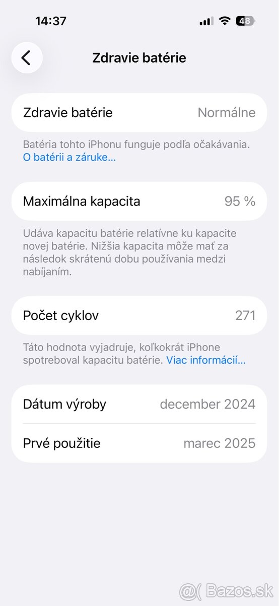 Predám Iphone 16 128gb black - 3