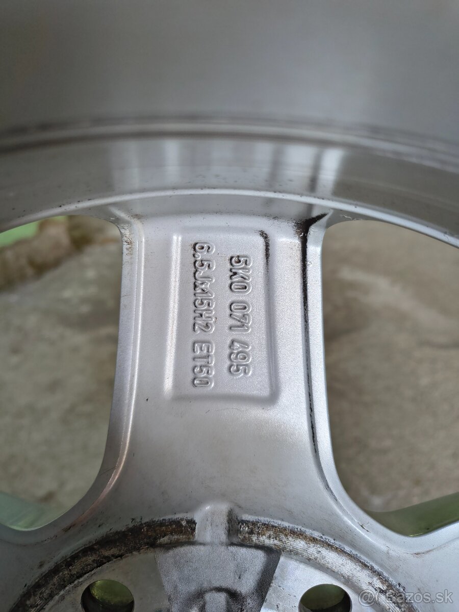 Alu disky VW R15 x 6,5 5x112 - 3