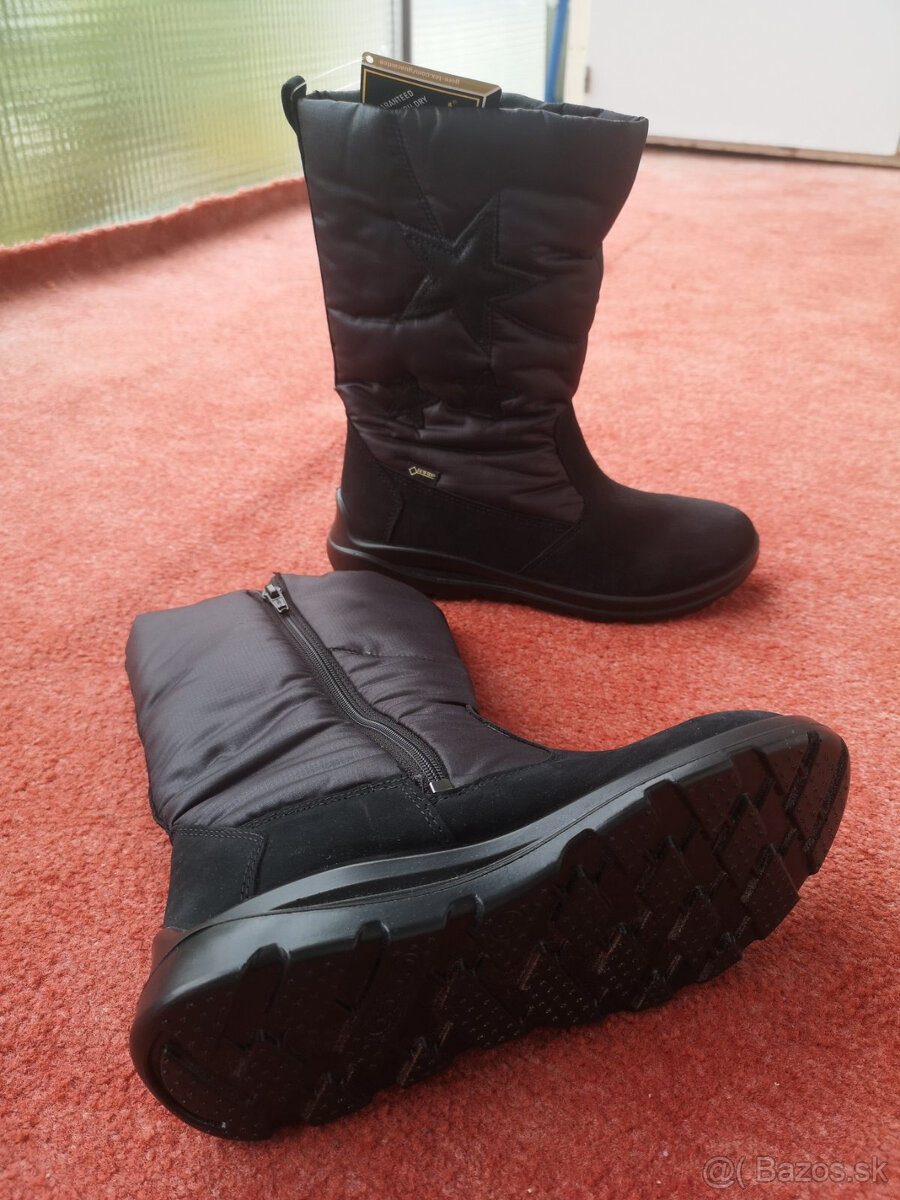 ECCO dievčenské gore-tex zimné čižmy veľkosť 35 - 3