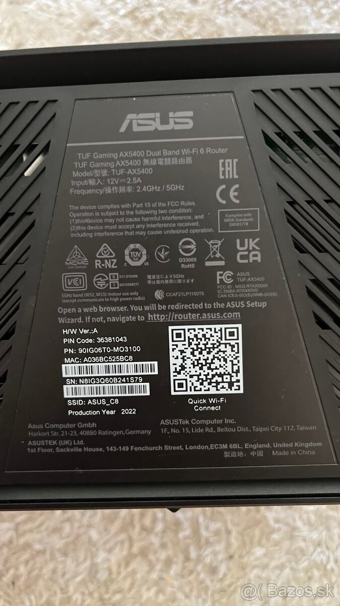 Predám ASUS TUF-AX5400 - 3