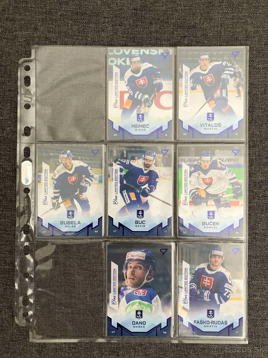 Hokejové karty / kartičky Hokejové Slovensko 2022 Blue - 3