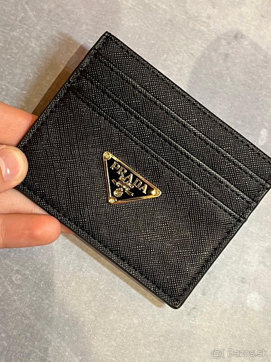 Pánska peňaženka čierna, Prada - 3
