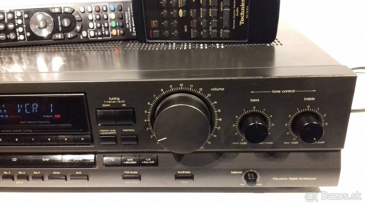 265W Receiver TECHNICS SA-GX100 Loudness, vyroba Japan, AR22 - 3