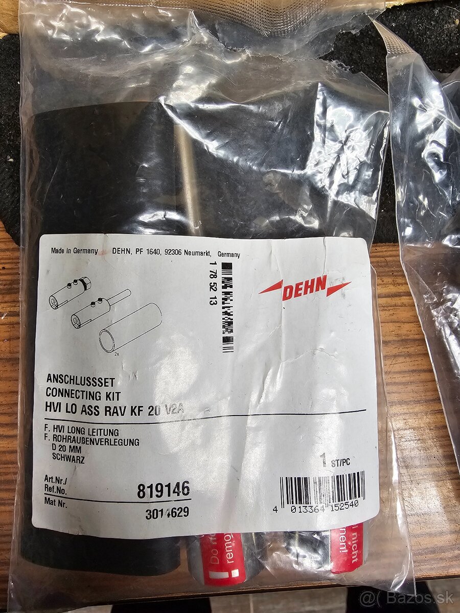 DEHN koncovky na kabel HVI dehn HVI long 20 mm - 3