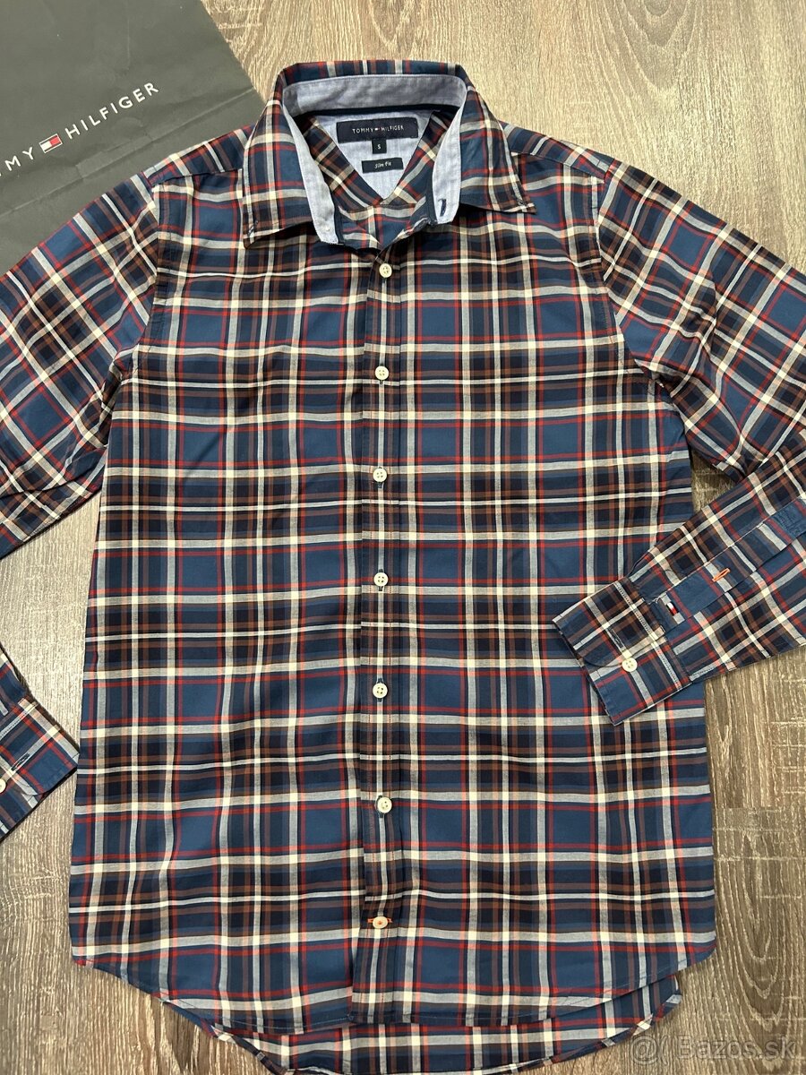 Tommy Hilfiger panska kosela slim fit velkost S - 3