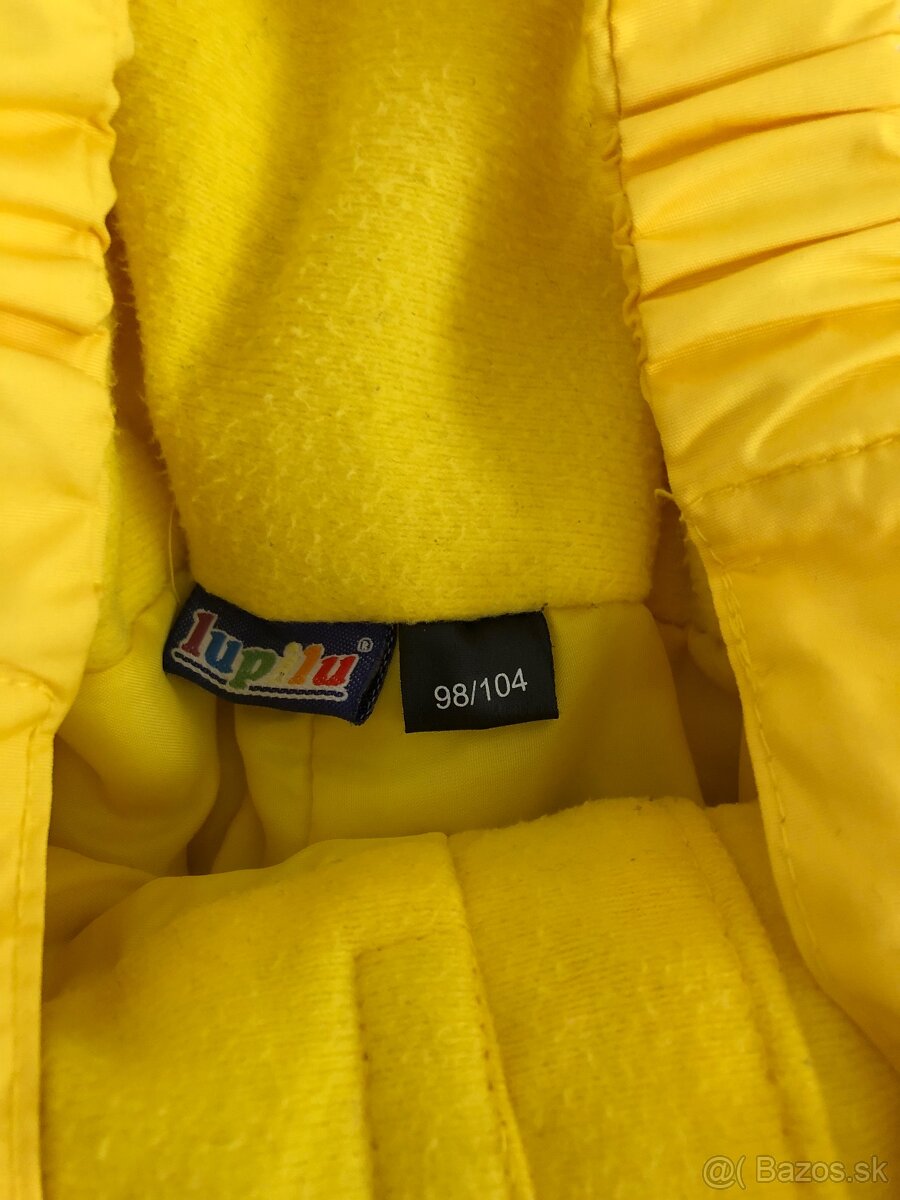 Žlté oteplovačky vel.98/104 - 3