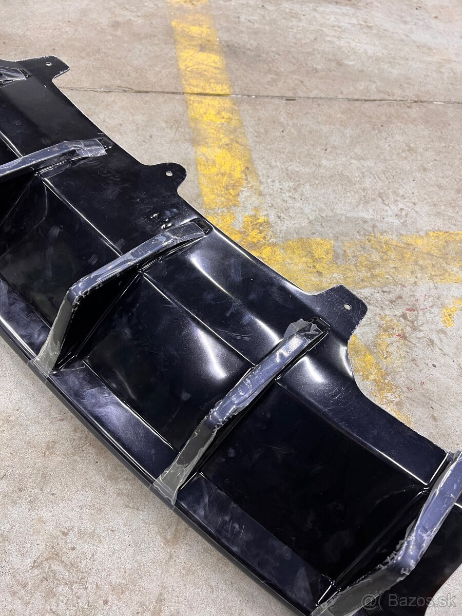 Audi A6 C7 zadný difúzor (Maxton Design) - 3