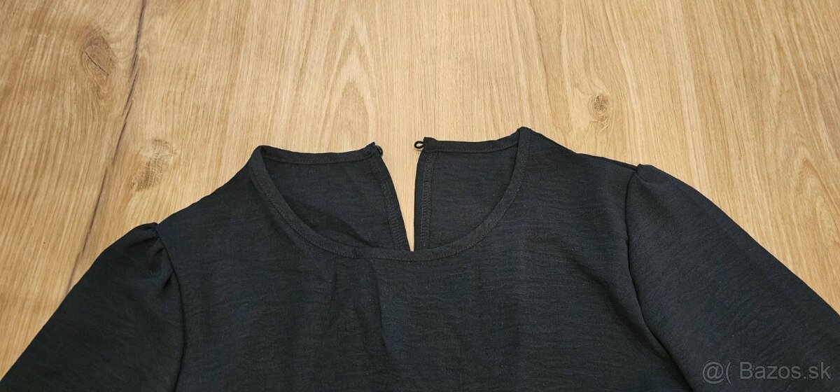 Čierne šaty nové S - 3