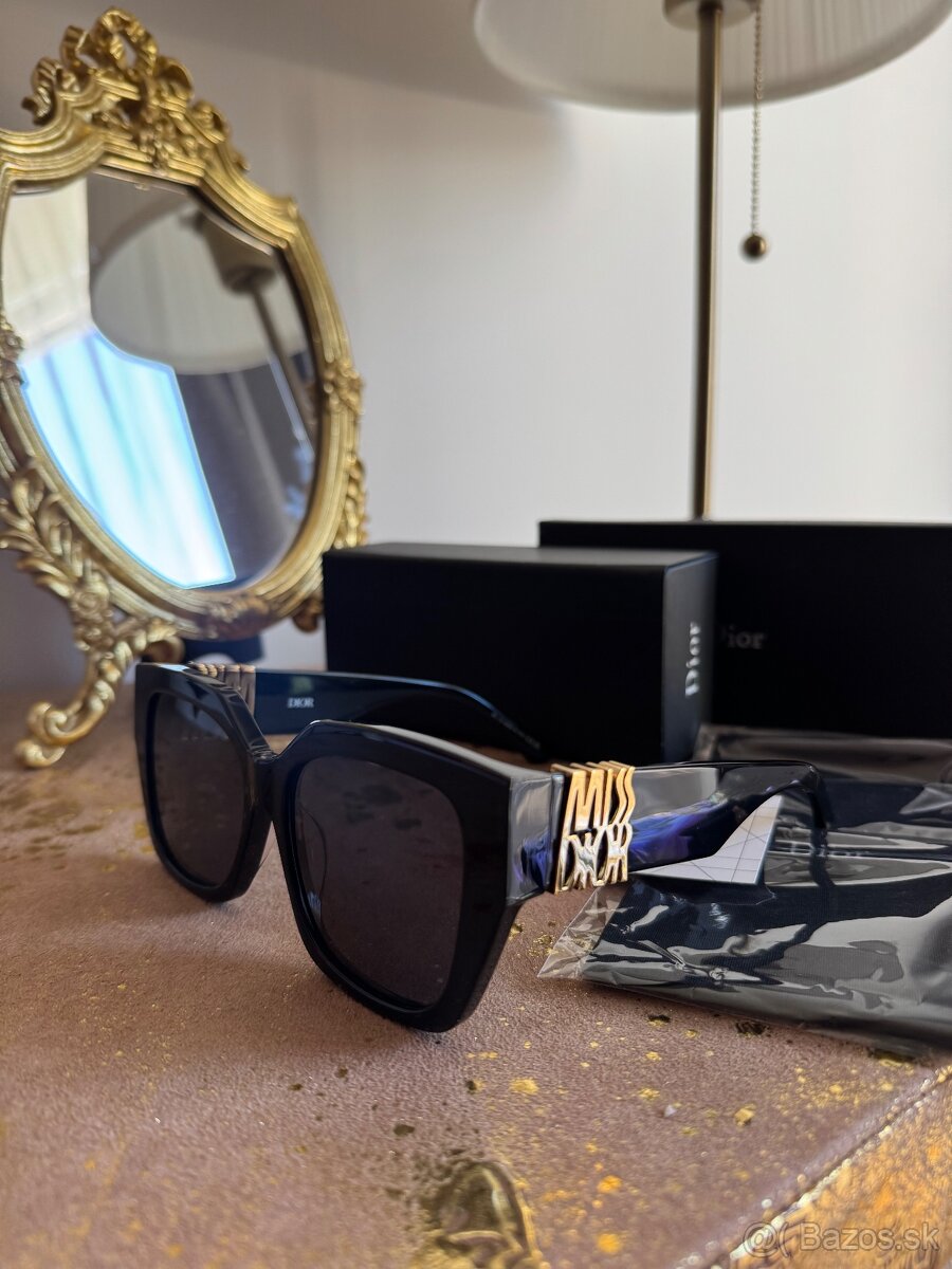 Dior slnecne okuliare s UV puzdrom Skladom - 3