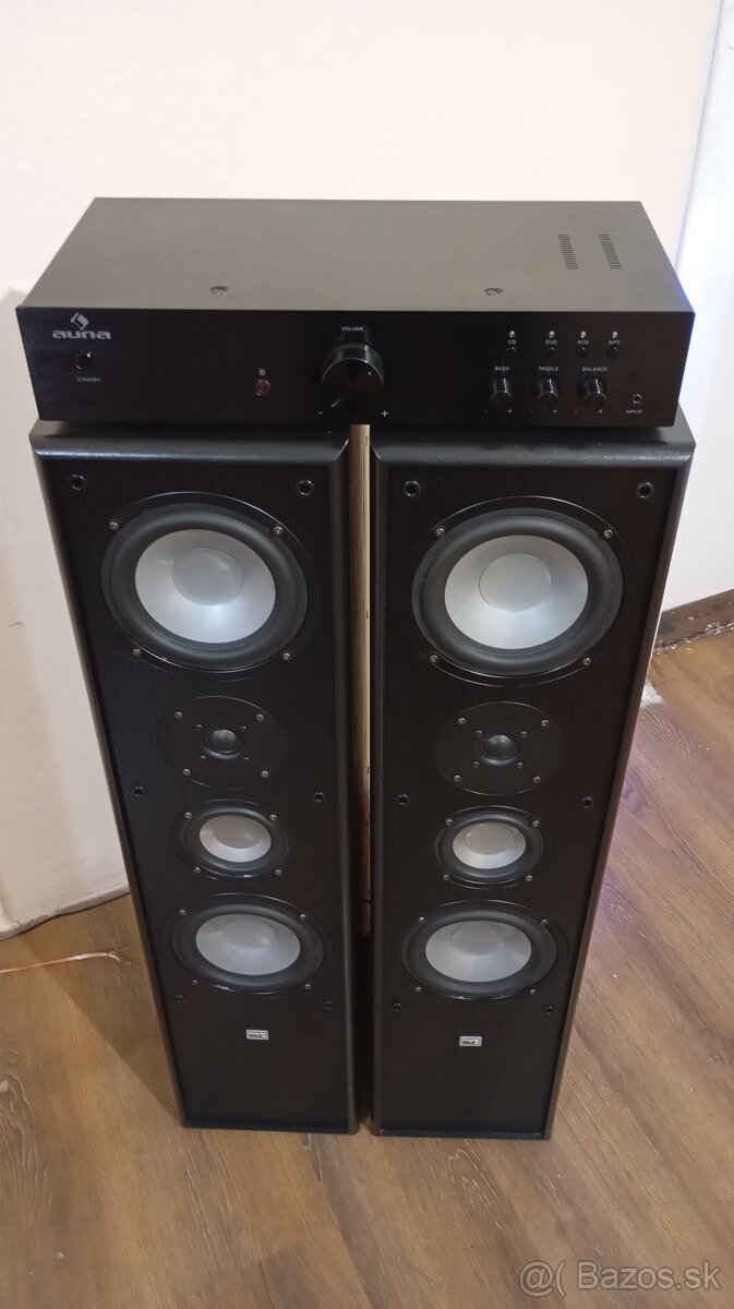 Predam reproduktory zo zosilňovačom. Veľmi ma - 3