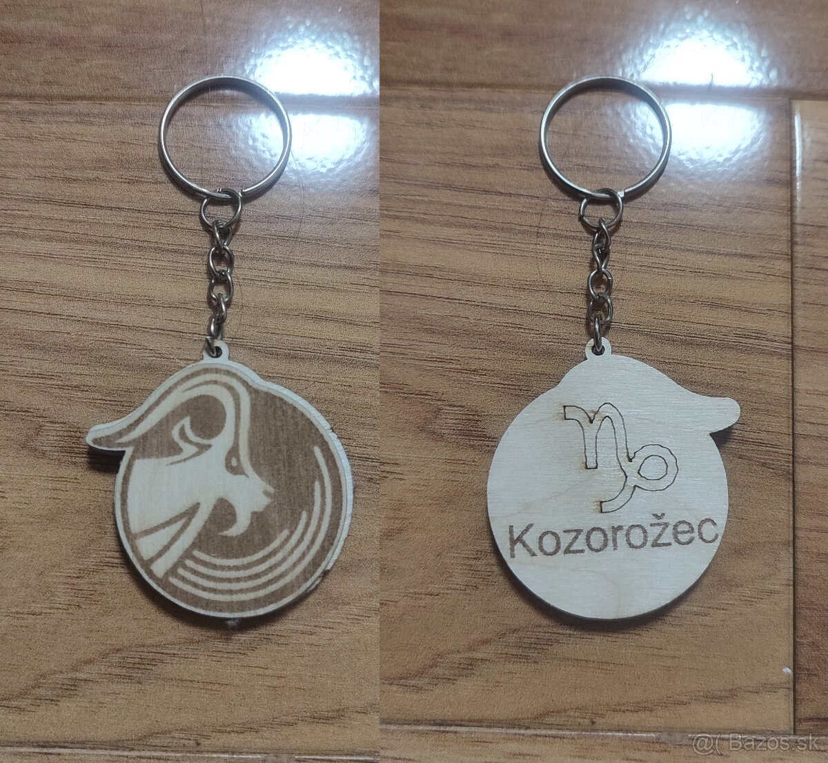 Drevená kľúčenka s motívo znamení zverokruhu - 3
