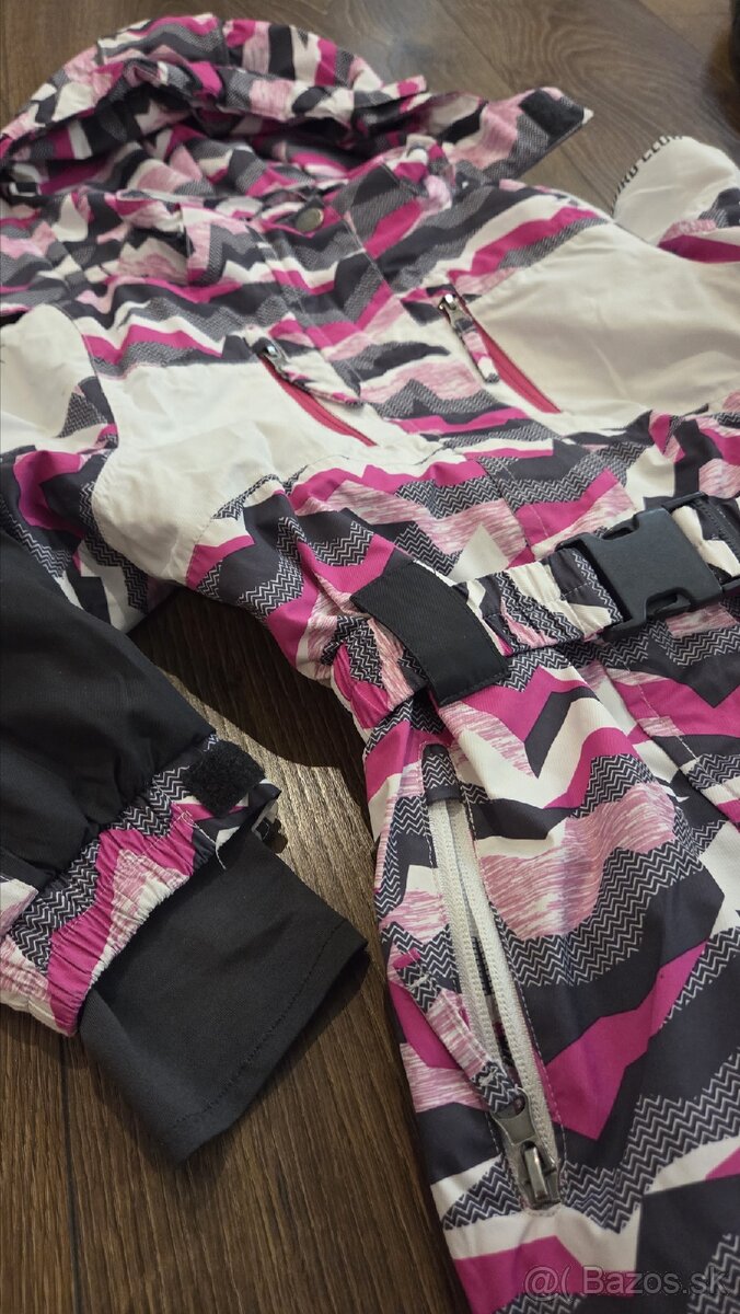 Zimný overal, zimné bundy dievčenské 116 - 3