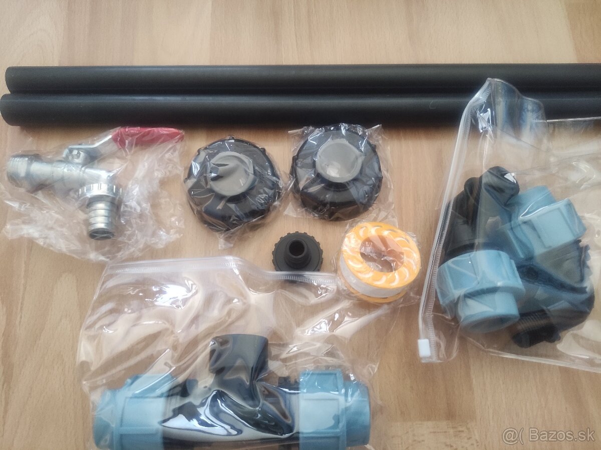 prepojenie 2ks IBC nádrží - 3