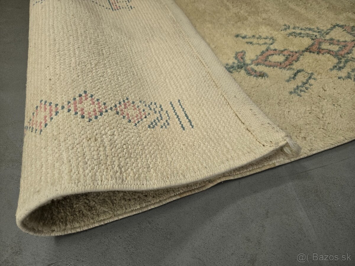 Ručne viazaný beduinský koberec - 3