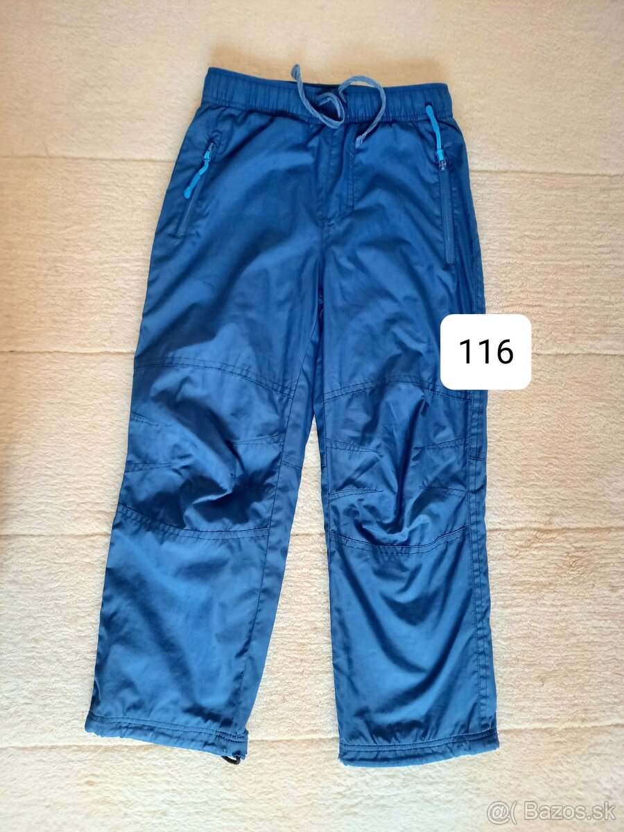 zateplené nohavice 116 - 3