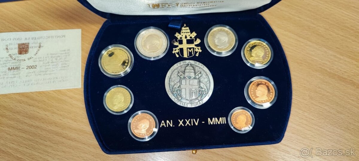 vatikán proofset 2002 a 2003 - 3