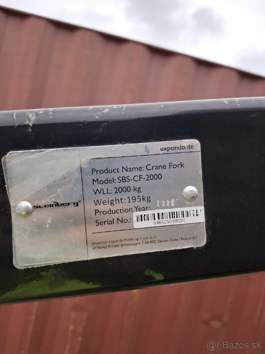 Paletyzačne vidly - 3