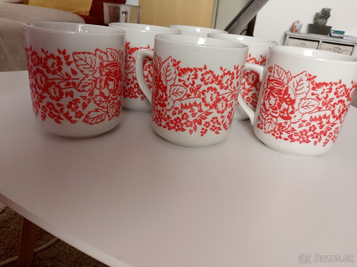 Retro hrnčeky - 3