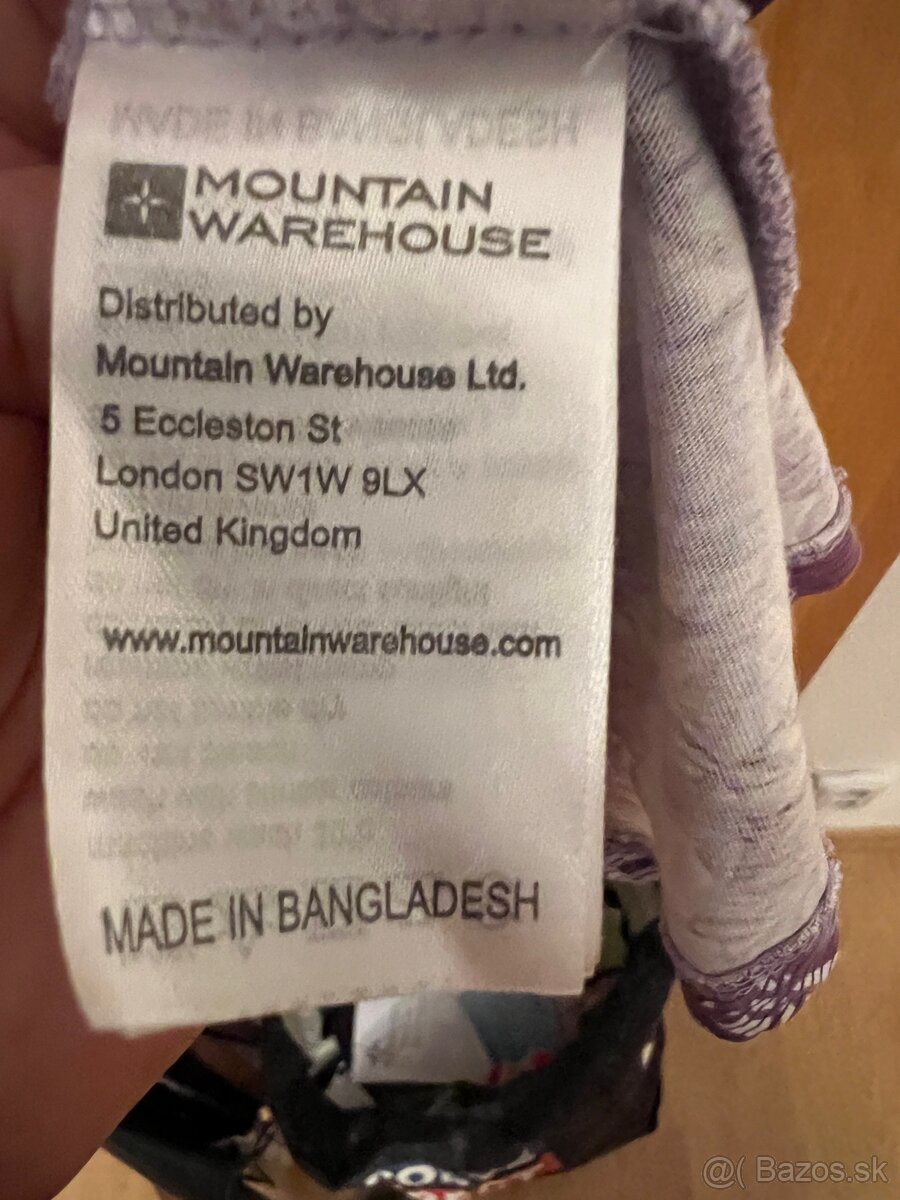 Predám fialové športové šaty zn. Mountain Warehouse - 3