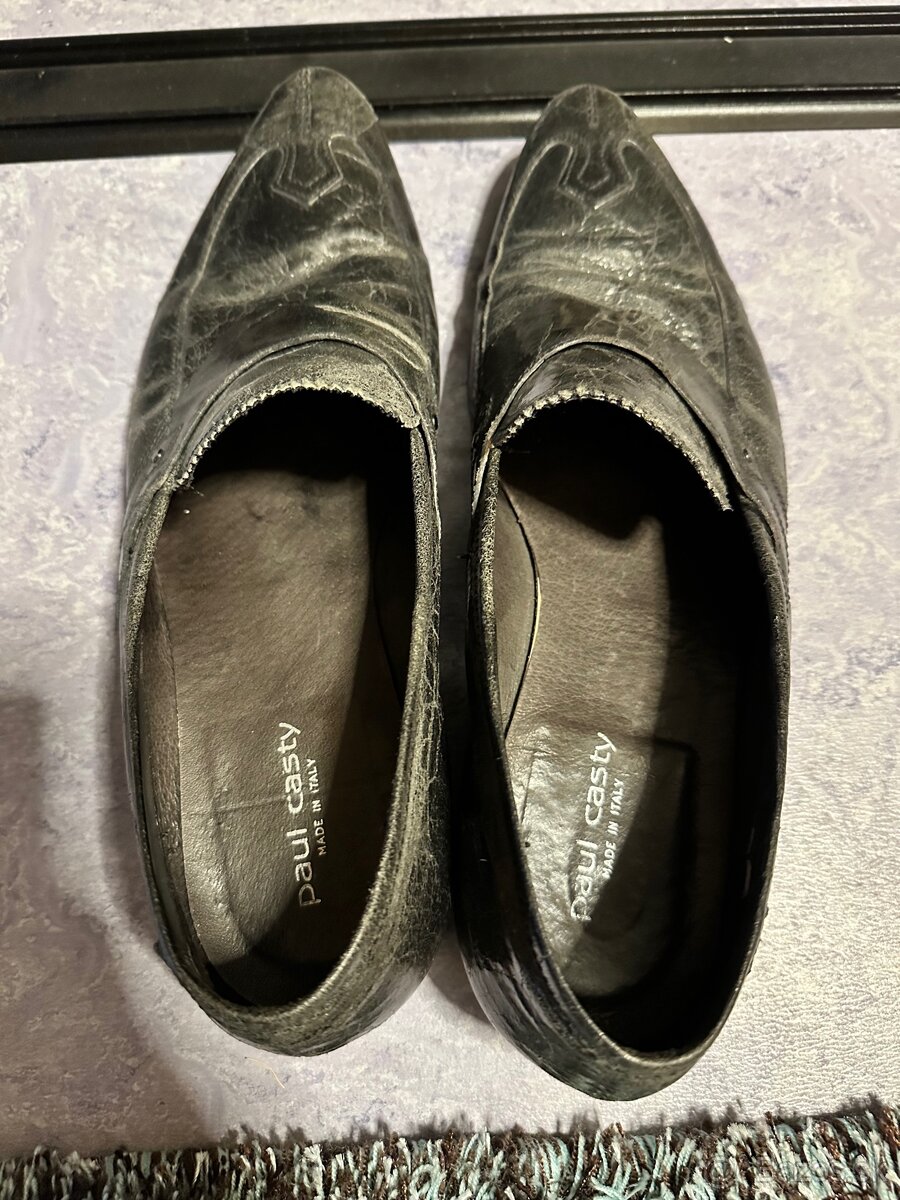 Pánske spoločenské kožené topánky - 3