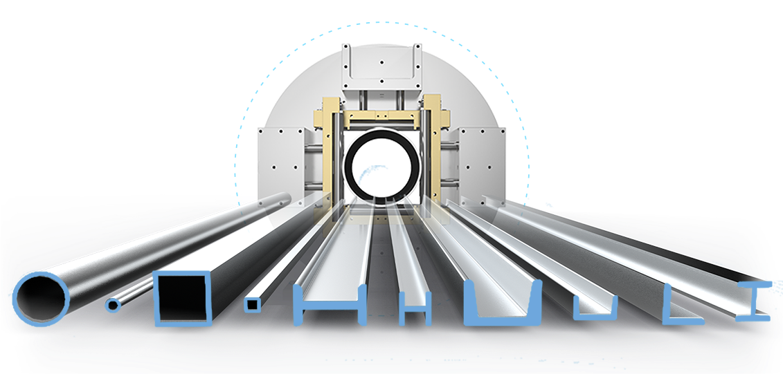 Fiber rezací laser na profily 2000W - 3