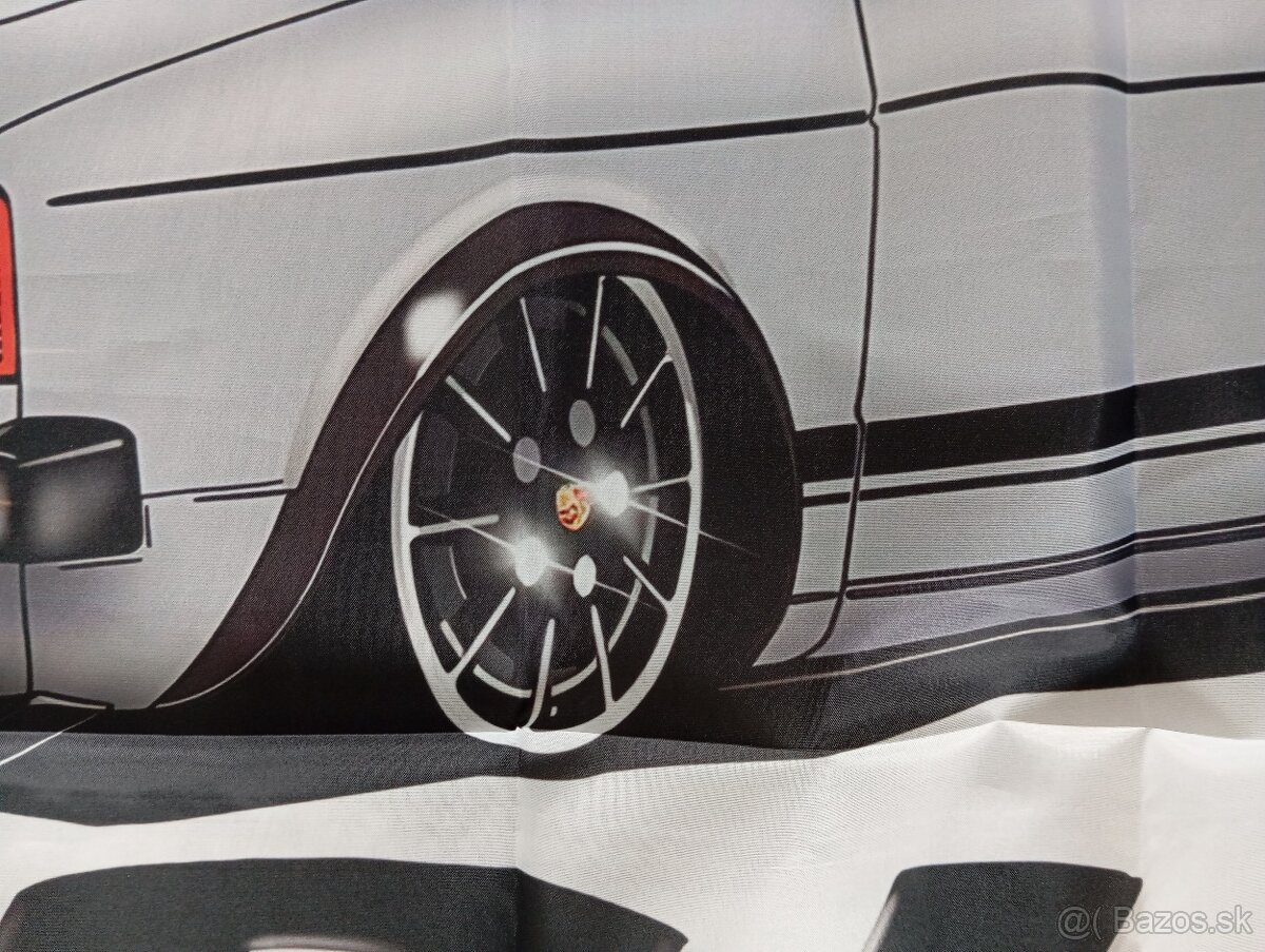 Volkswagen Golf Rabbit GTI mk1 vlajka - 3