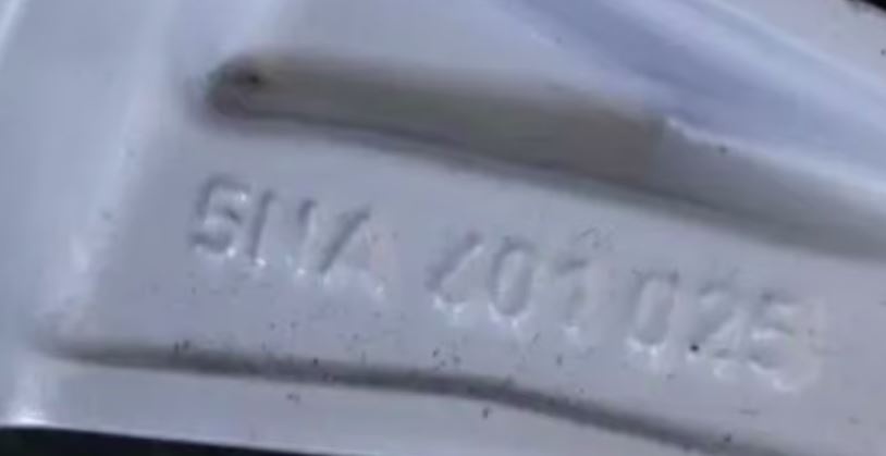 Tiguan originál 17" AL disky - 3