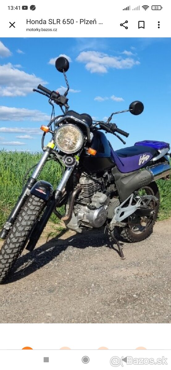 Honda slr 650