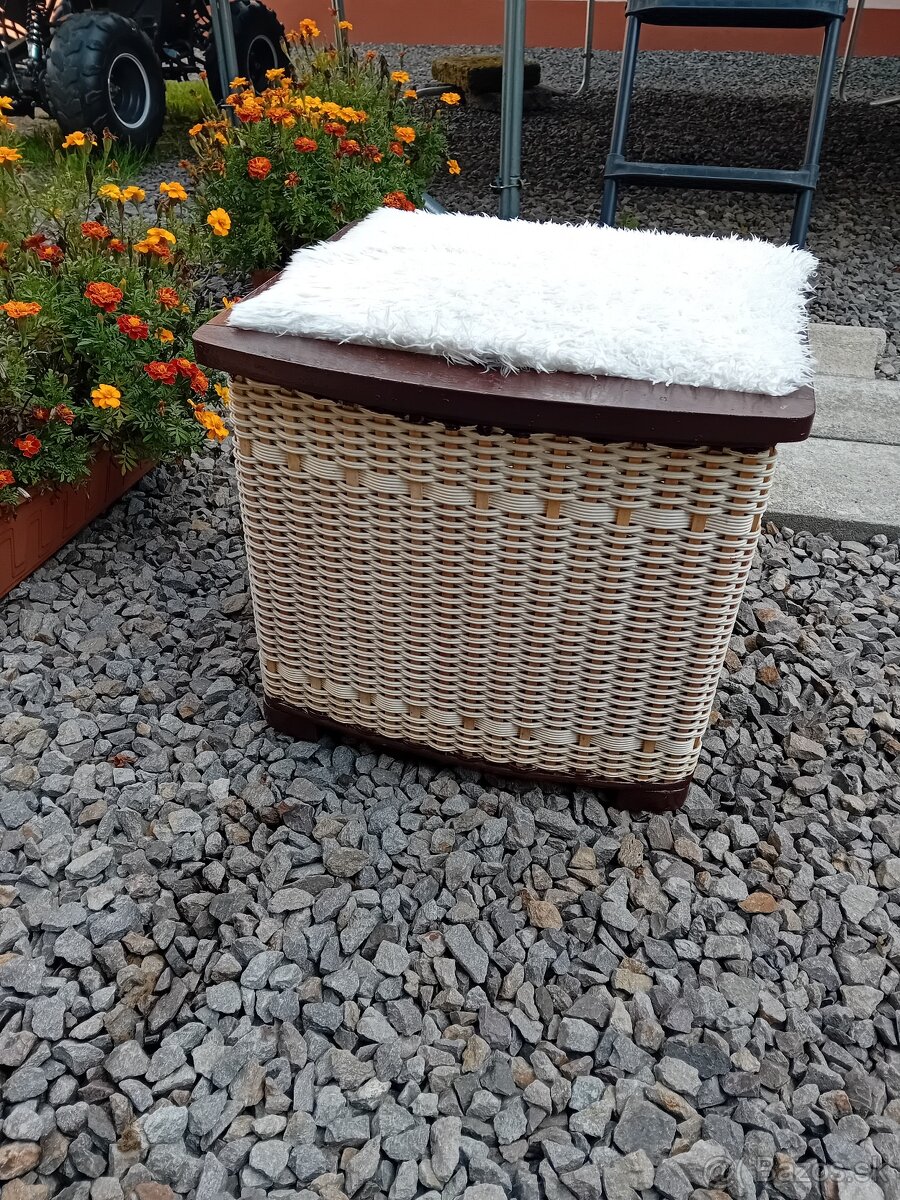 RETRO Sedací box s úložným priestorom - 3