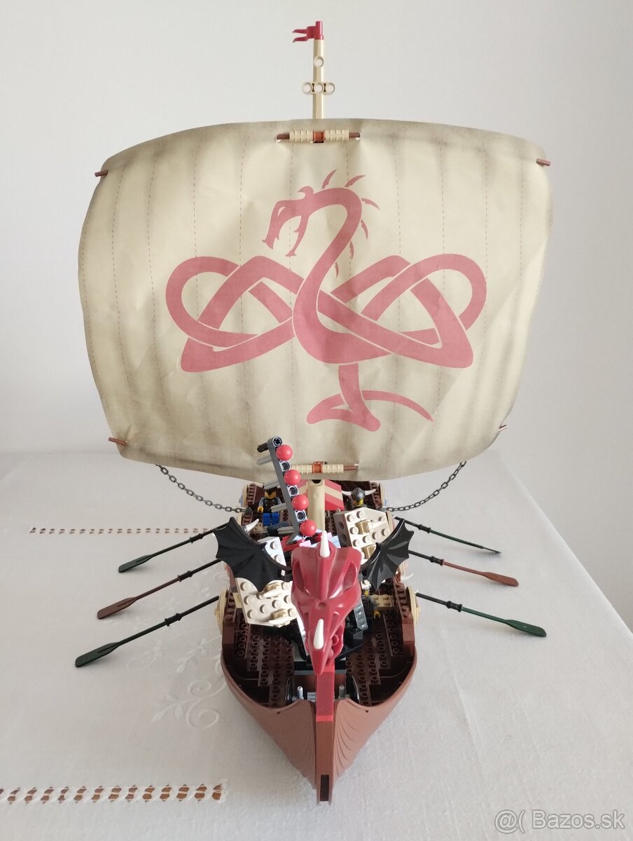 LEGO 7018 Viking Ship challenges the Midgard Serpent - 3