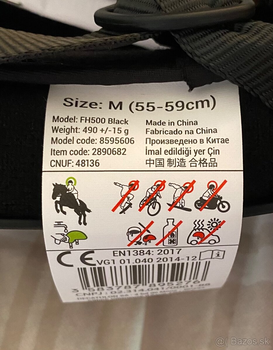 Jazdecká prilba pre deti a dospelých - 3