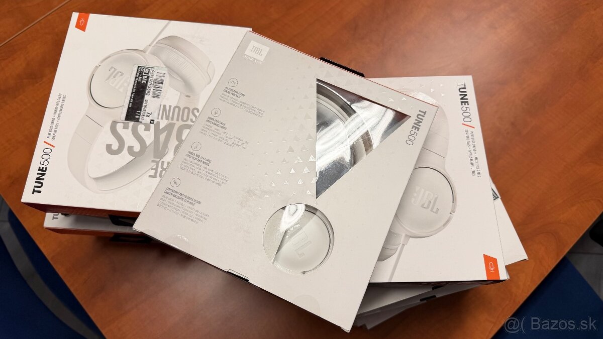 JBL Tune 500 biele - 3