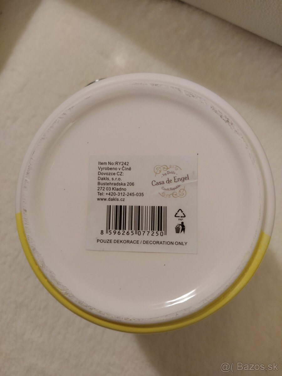 NOVÁ keramická dóza (osobný odber) - 3