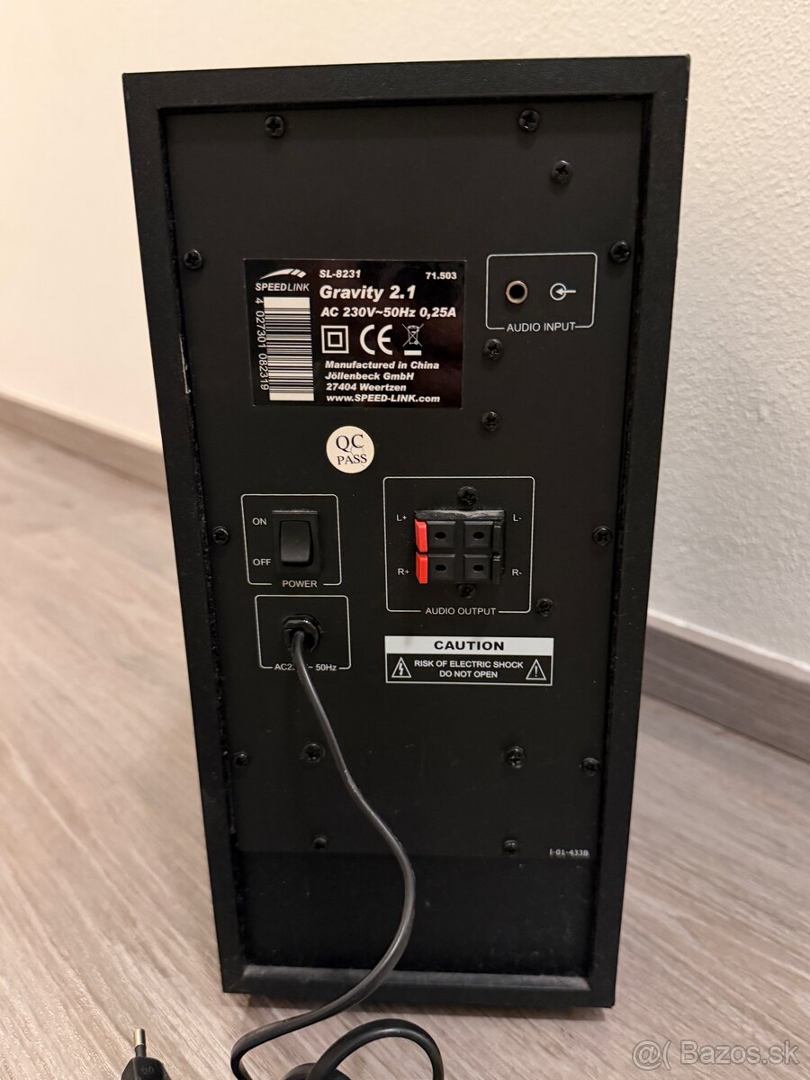 PC reproduktory Speedlink Gravity 2.1 - 3