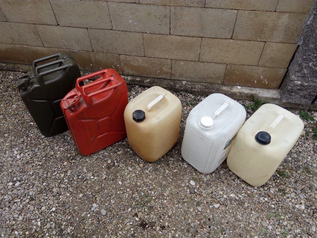 Bandasky - kanister 20L plechový. - 3