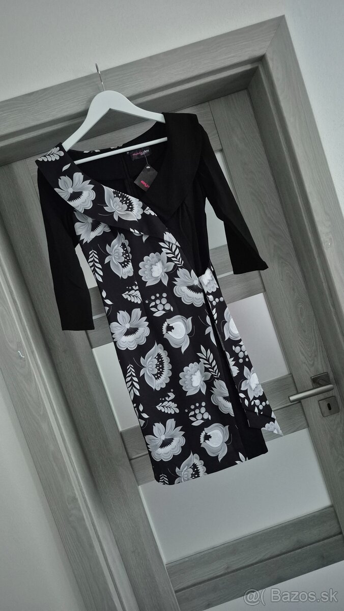 Nové čierno-biele šaty v.S, PC 72€ - 3