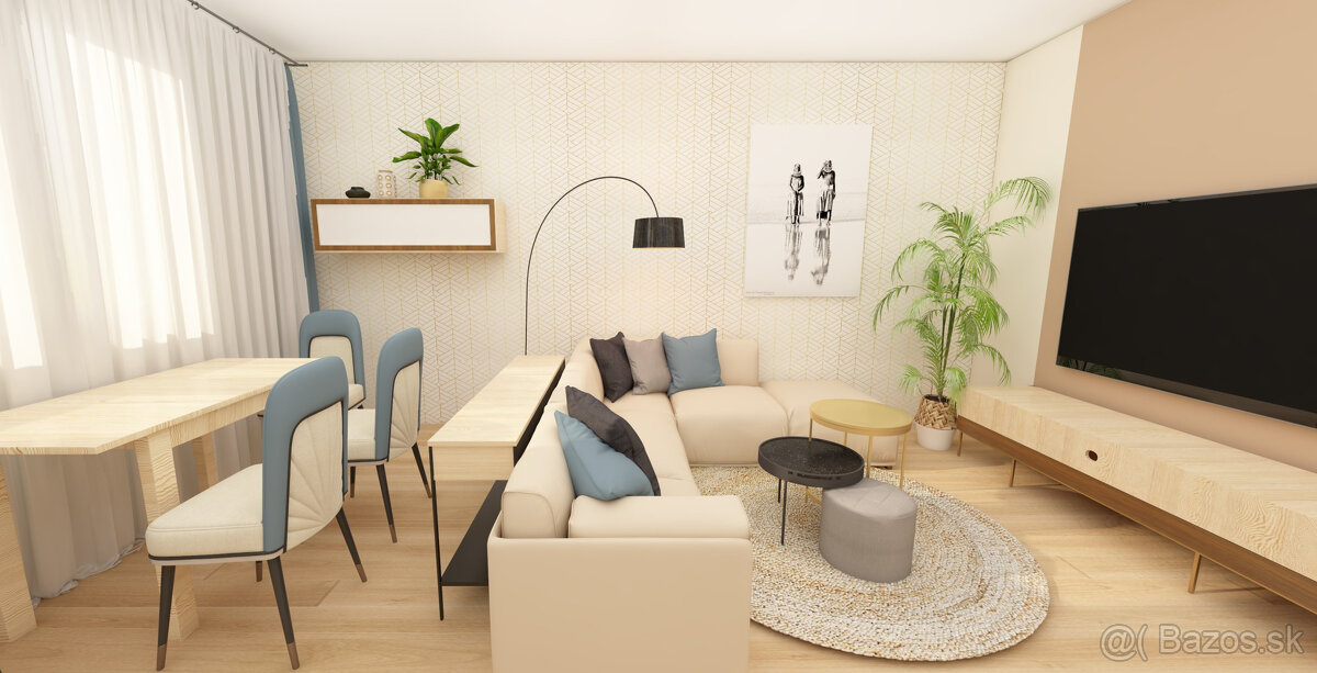 Predaj 2 izbový tehlový byt v pôvodnom stave Národná trieda - 3