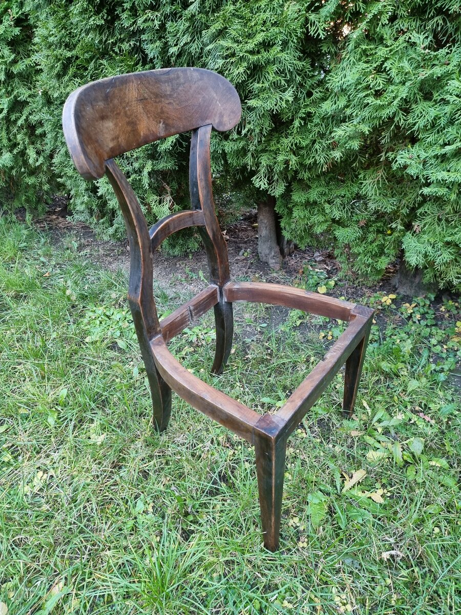 Štýlová Biedermeier stolička - 3