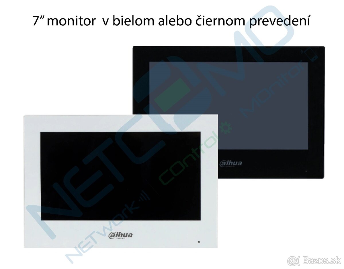 Set videovrátnika Dahua s RFID čítačkou - 3