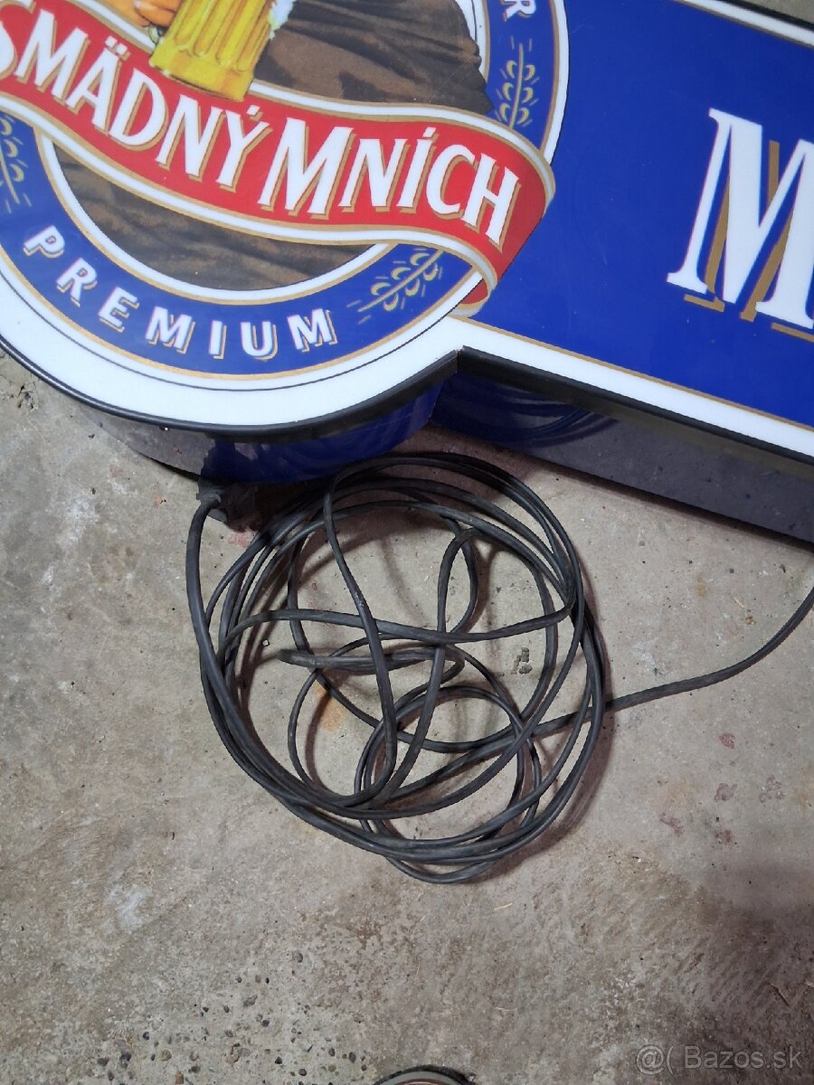 Smädný mních osvetlená tabuľa - 3