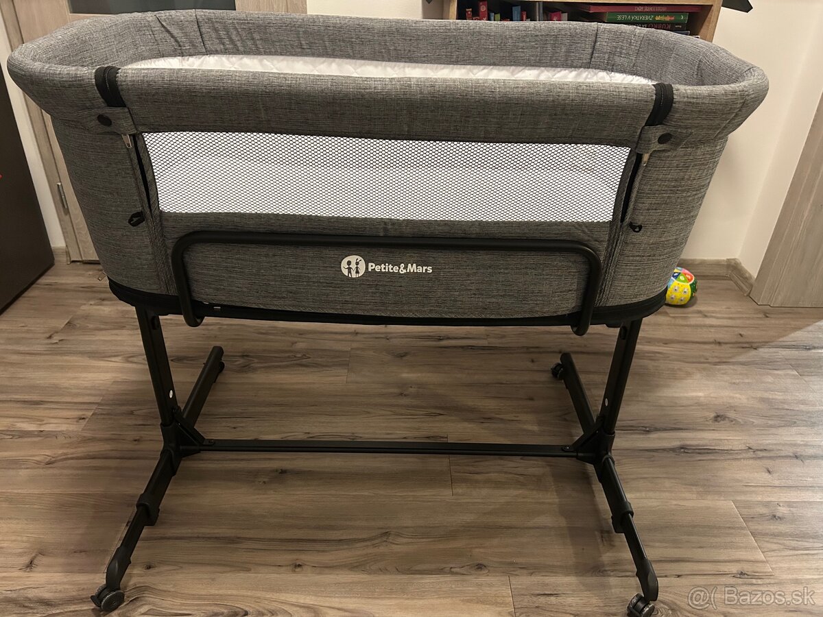 Mala detska postielka na kolieskach - 3