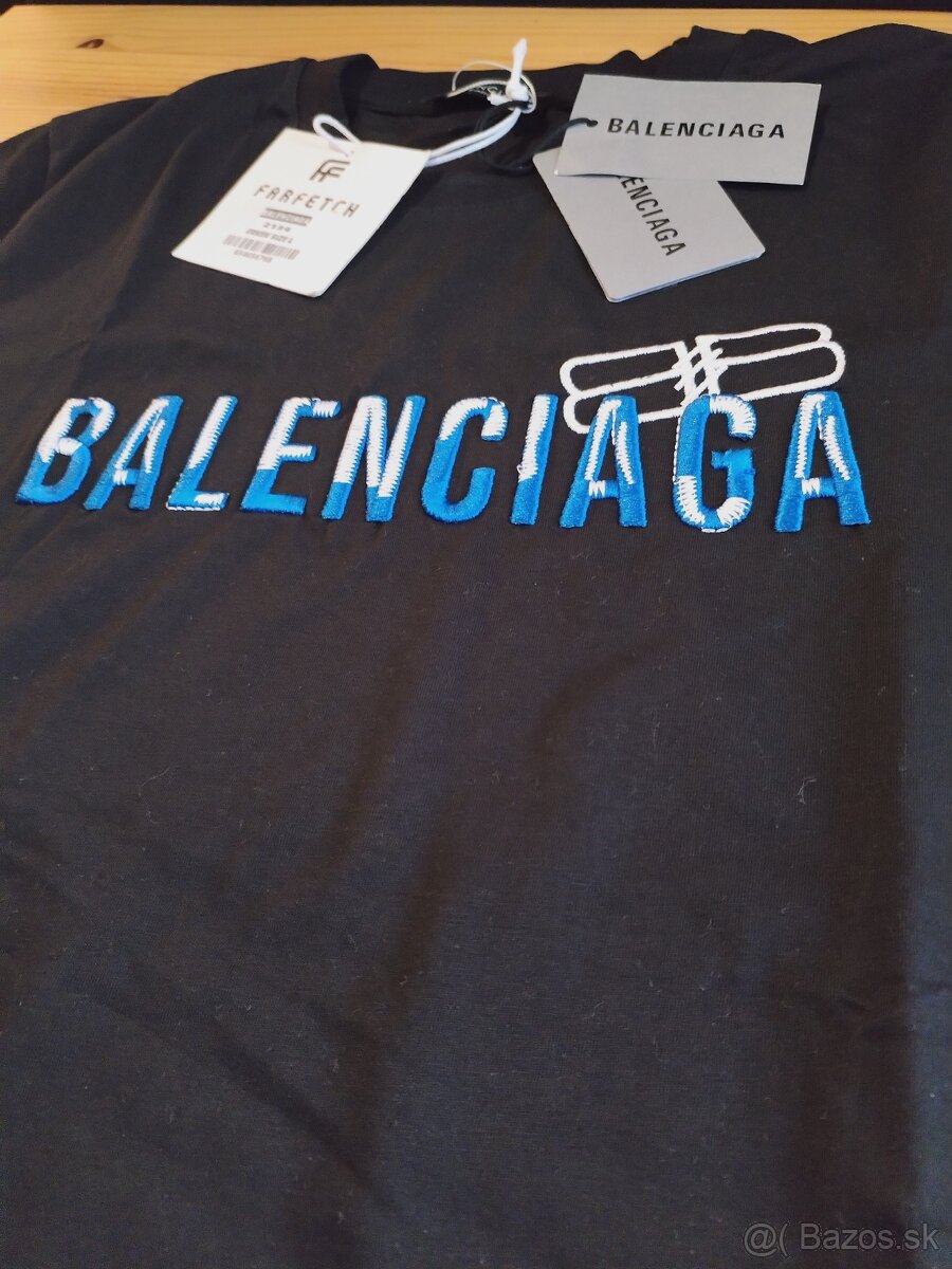 Bavlnené tričko BALENCIAGA - 3