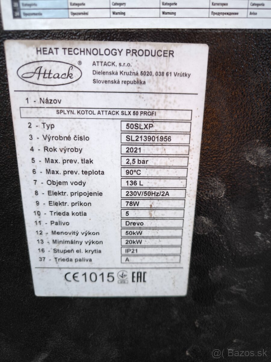 Kotol drevoplyn 50 kW - 3