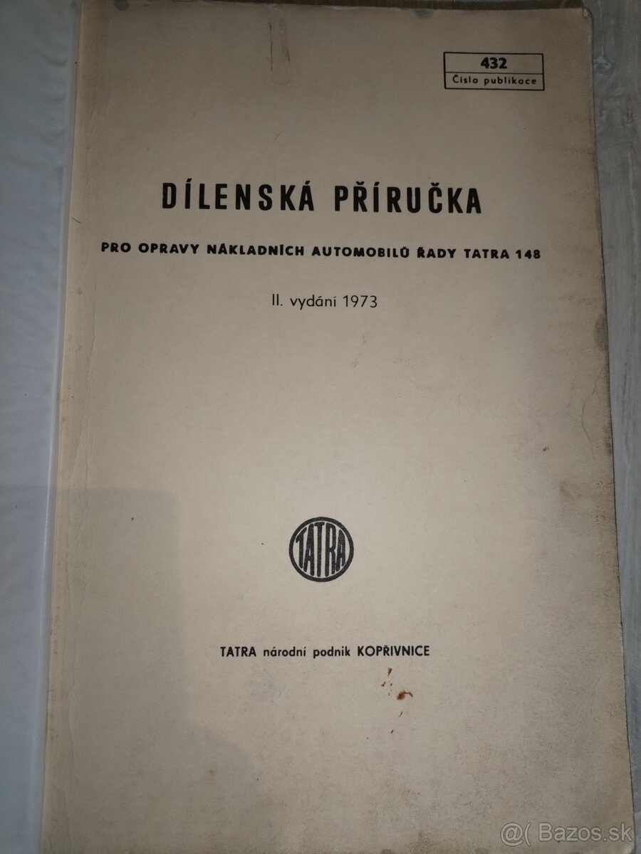 Dielenská príručka tatra 148 - 3