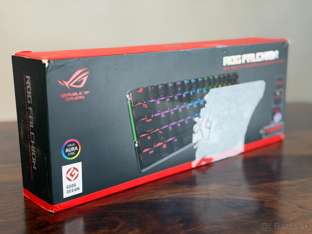 ASUS ROG 65% klavesnica FR layout - nova, zaruka - 3