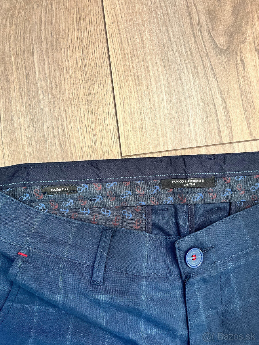 Tmavomodré nohavice - 3