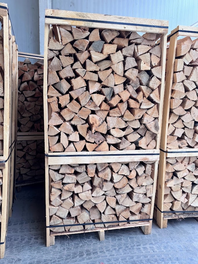 Palivové drevo BUK – 33 cm, klietky 1,8 m³, skladom, zľava p - 3