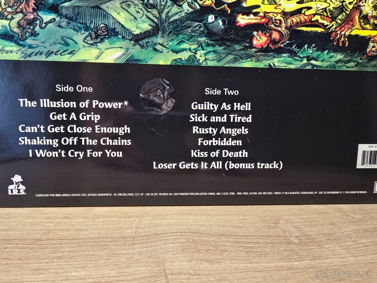 LP Black Sabbath Forbidden - 3