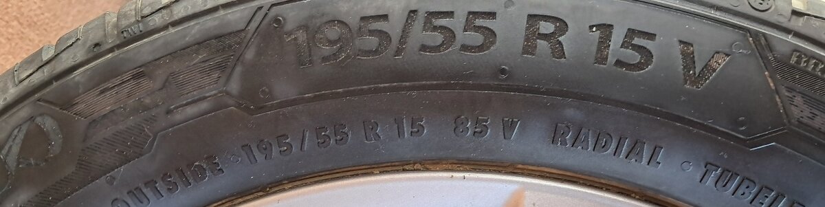 Pneumatuky 195 /55 /15 - 3