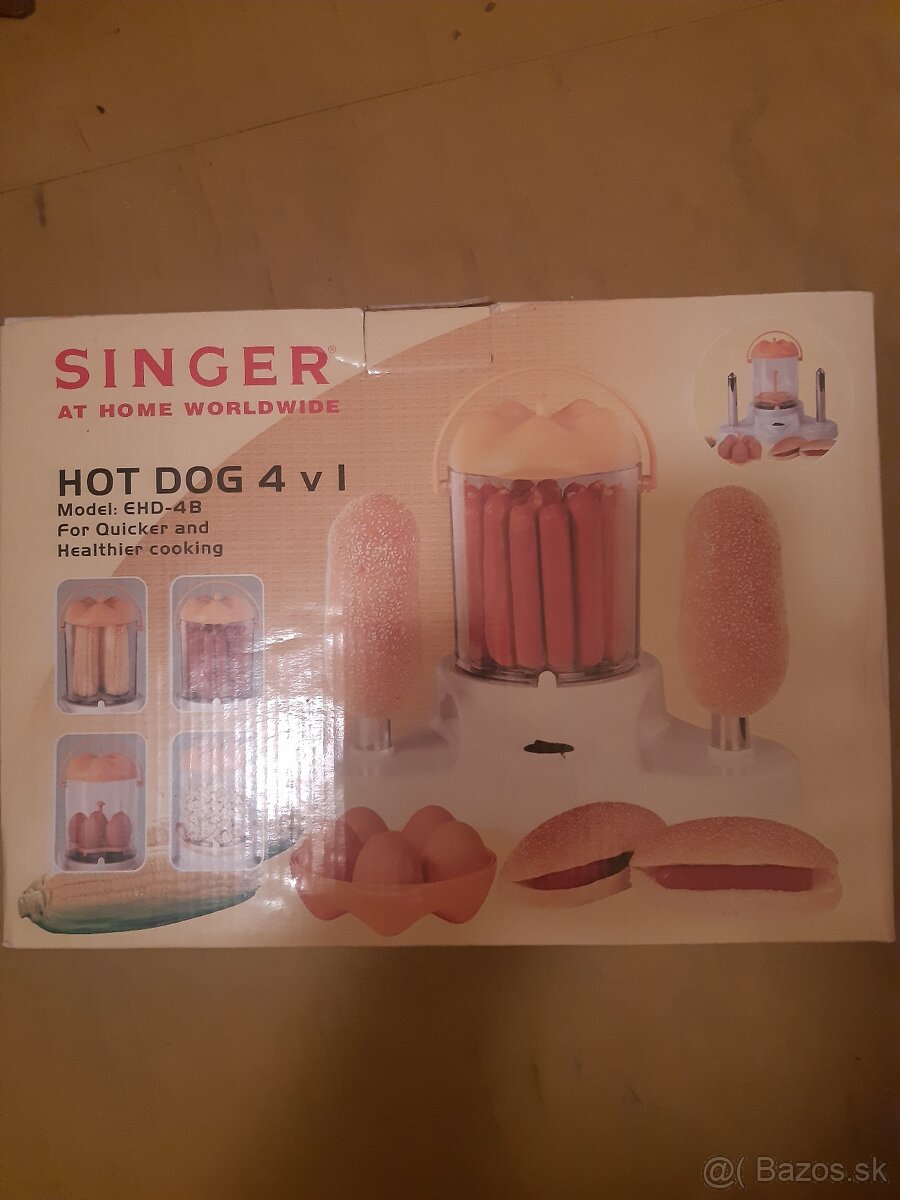 Odšťavovač, masáž nôh, hotdogovač - 3